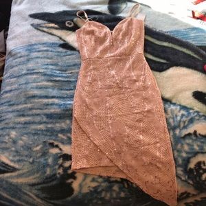 Charlotte Russe Powder Pink Dress